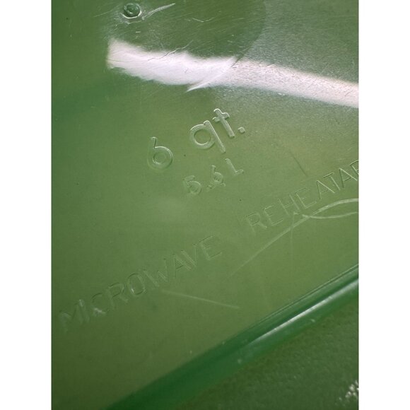 DEBBIE Meyer GREEN BOX Container 6 Quart # 5 BPA Free Made in USA w/Lid Lot Of 2 - Picture 7 of 8
